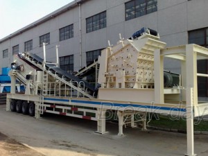 The Wheeled-Mounted Mobile Crusher application in Waste landfill company construction Malaysia 