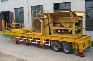 The Wheeled-Mounted Mobile Crusher application in Waste landfill company construction Malaysia 