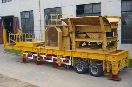 The Wheeled-Mounted Mobile Crusher application in Waste landfill company construction Malaysia