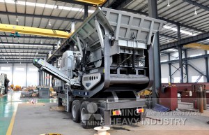 Wheel-mounted Mobile Jaw Crusher 