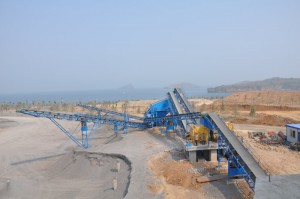 The lowest cost of sandstone production line in Russia