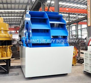 sand washing machine used in the raw construction material in Algeria