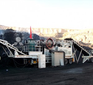 Mobile jaw crusher application in the silica fume mining 