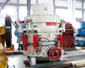 The HPC220 efficient cone crusher gravel production line in Mexico