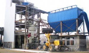 Fly ash production making grinding mill