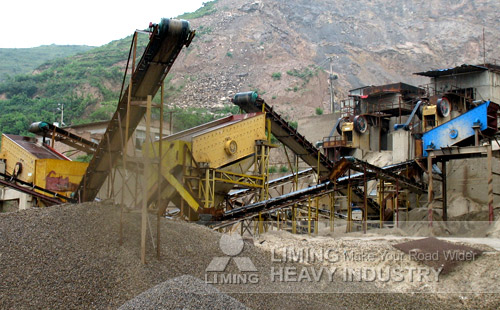 clinker processing line in Germany