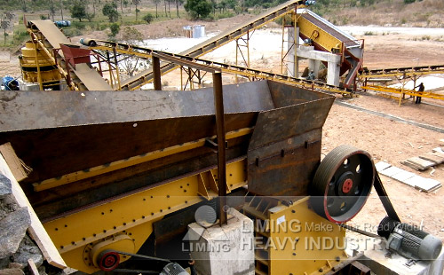 oriental crushers applied in the river sand stone crushing plant