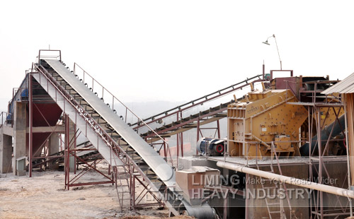 jaw crusher used in the limestone crushing production line