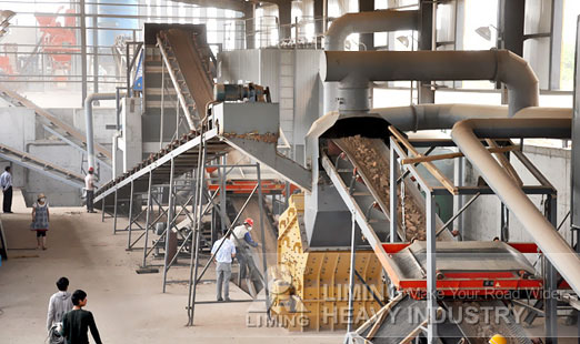 crusher plant applied for the graphite mining plant in Malaysia