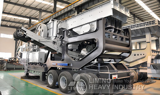 compare with traditional crusher Liming wheeled mounted mobile crusher advances