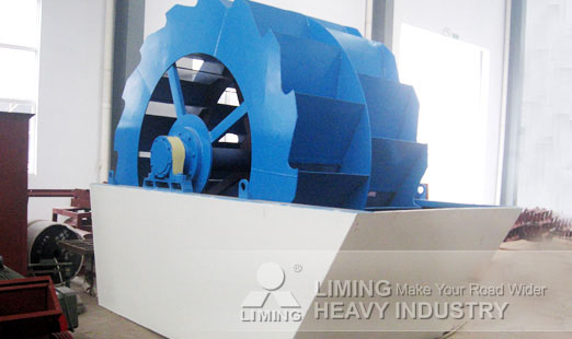What is the sand washing machines principle for artificial sand making plant in Mauritius