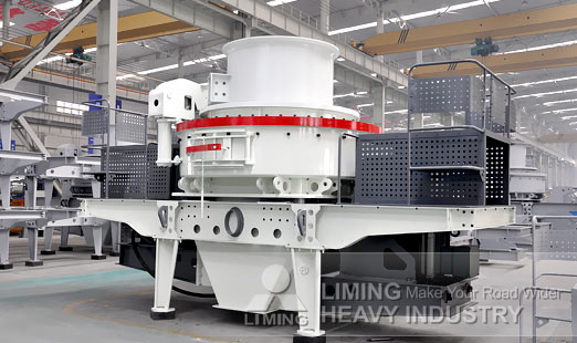 VSI5X series shaft impact crusher bring spring for the construction sand making industry 