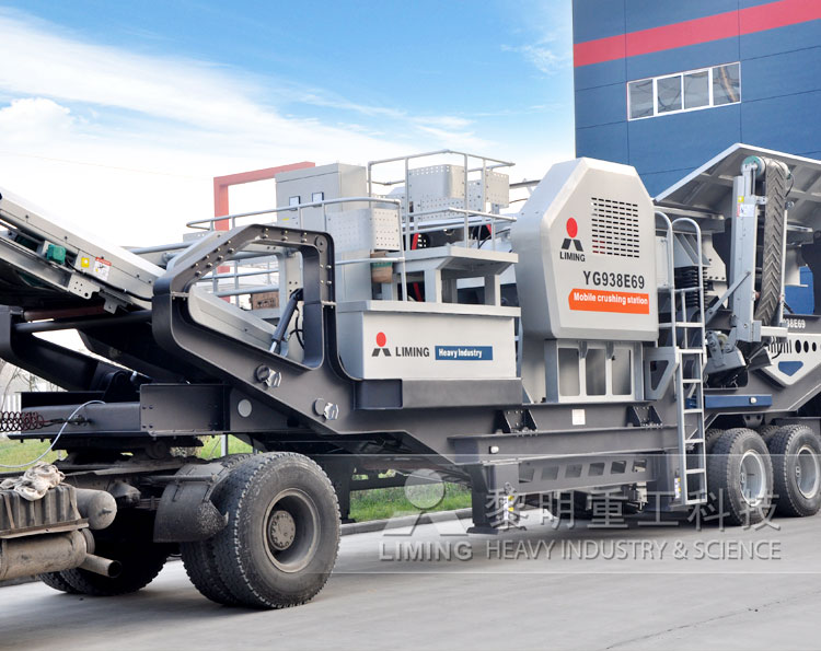 mobile jaw crusher for construction waste