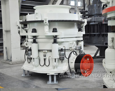 Kazakhstan Hydraulic cone crusher HPC175 of gold slag beneficiation plant