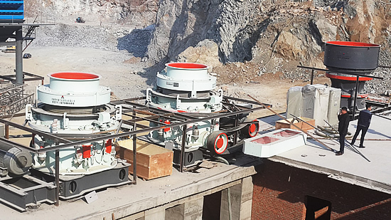 Hydraulic Cone Crusher in iron ore beneficiation process plants