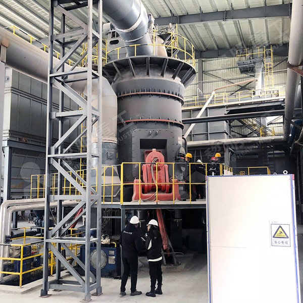 Vertical mill for gypsum processing
