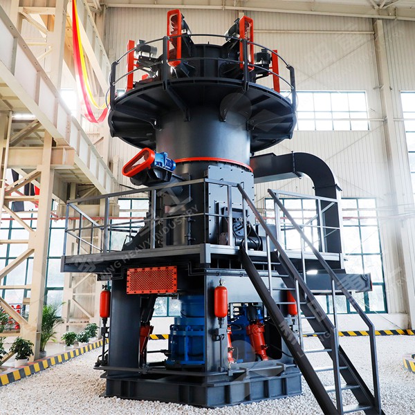 LMX vertical roller mill with integrated classifier for limestone